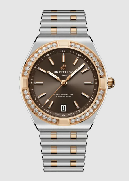 Review Breitling Chronomat 36 Diamond Replica Watch U10320591Q1U1